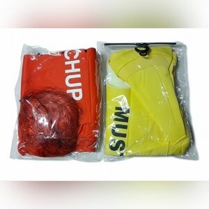 Ketchup And Mustard Adult Costumes Halloween Matching, Couple, Freind